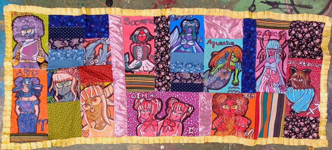 Zodiac Madness (Quilt Wall-Hanging)