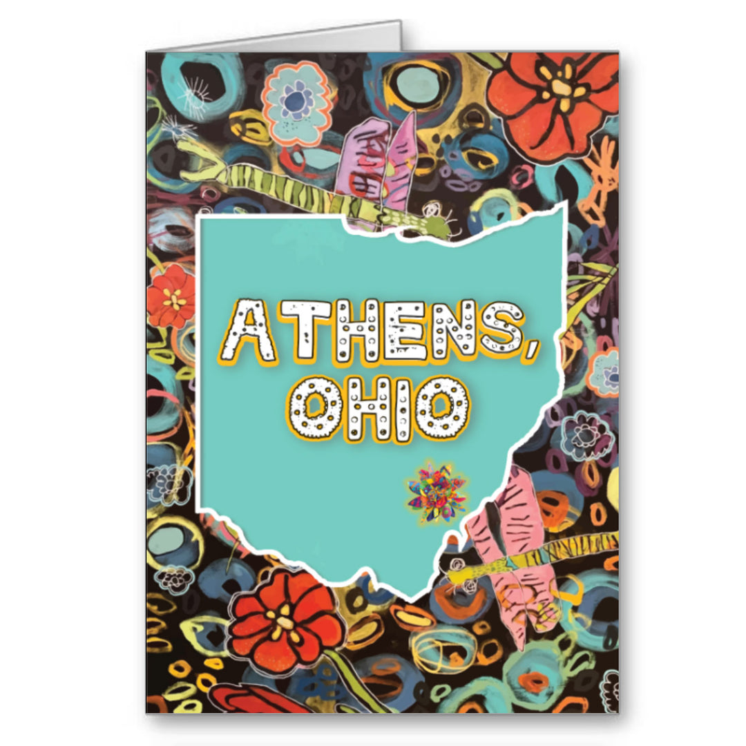 "Athens, Ohio" Greeting Card