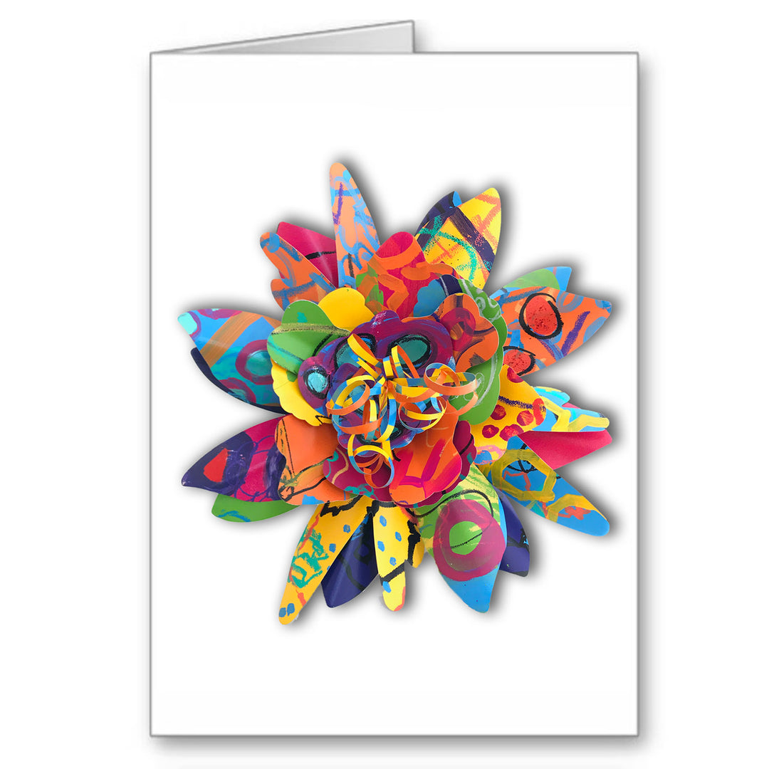 Passion Flower Greeting Card