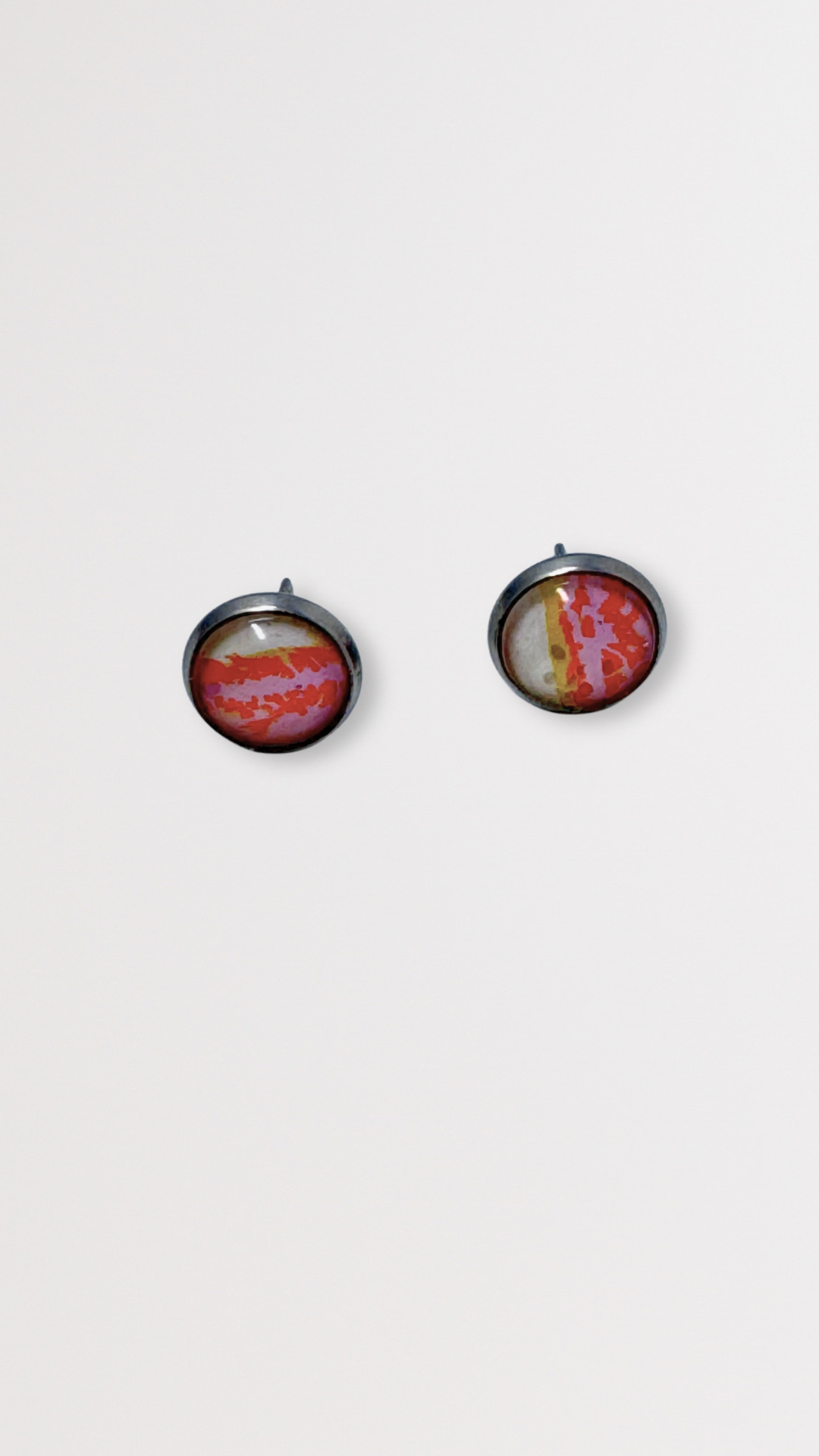 Metal Bezel Earrings - Turn It Gold