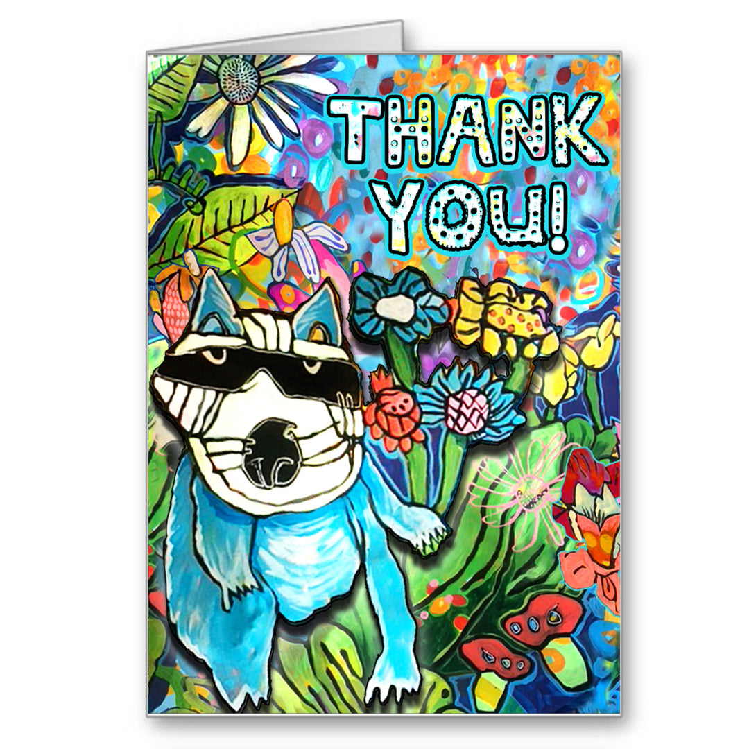 "Thank You" Greeting Card