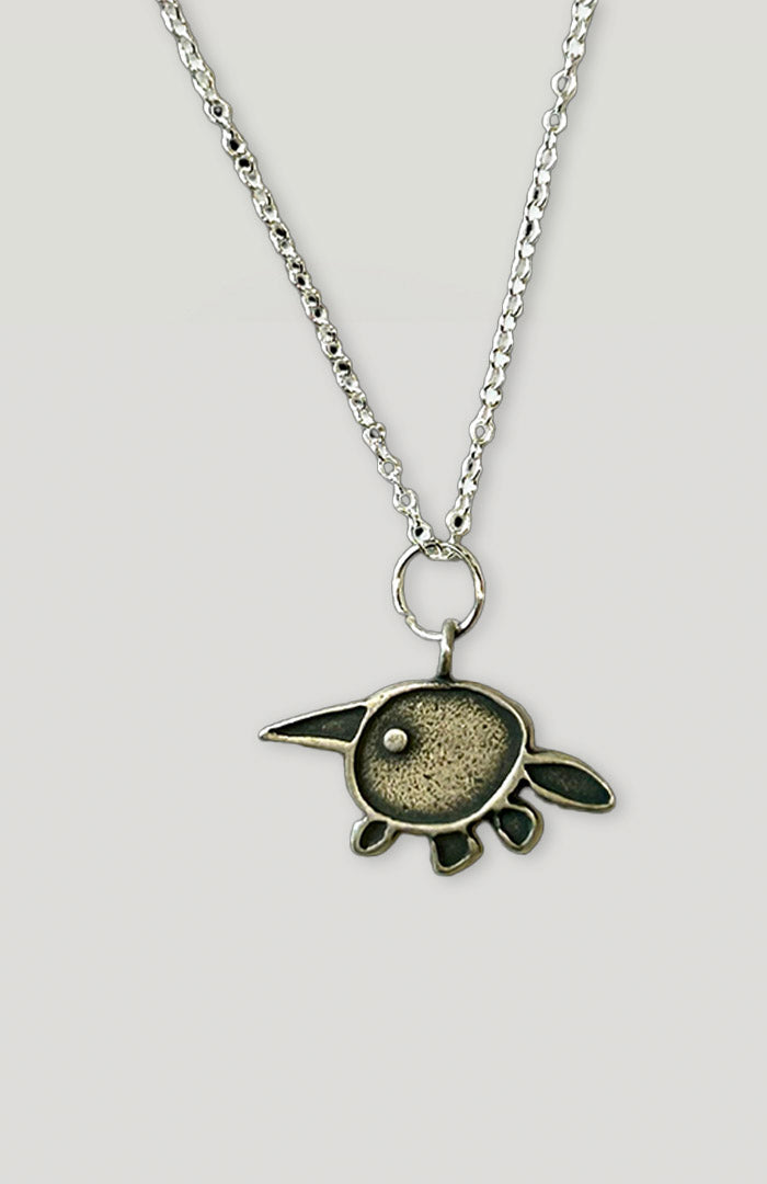 Silver Bird Necklace