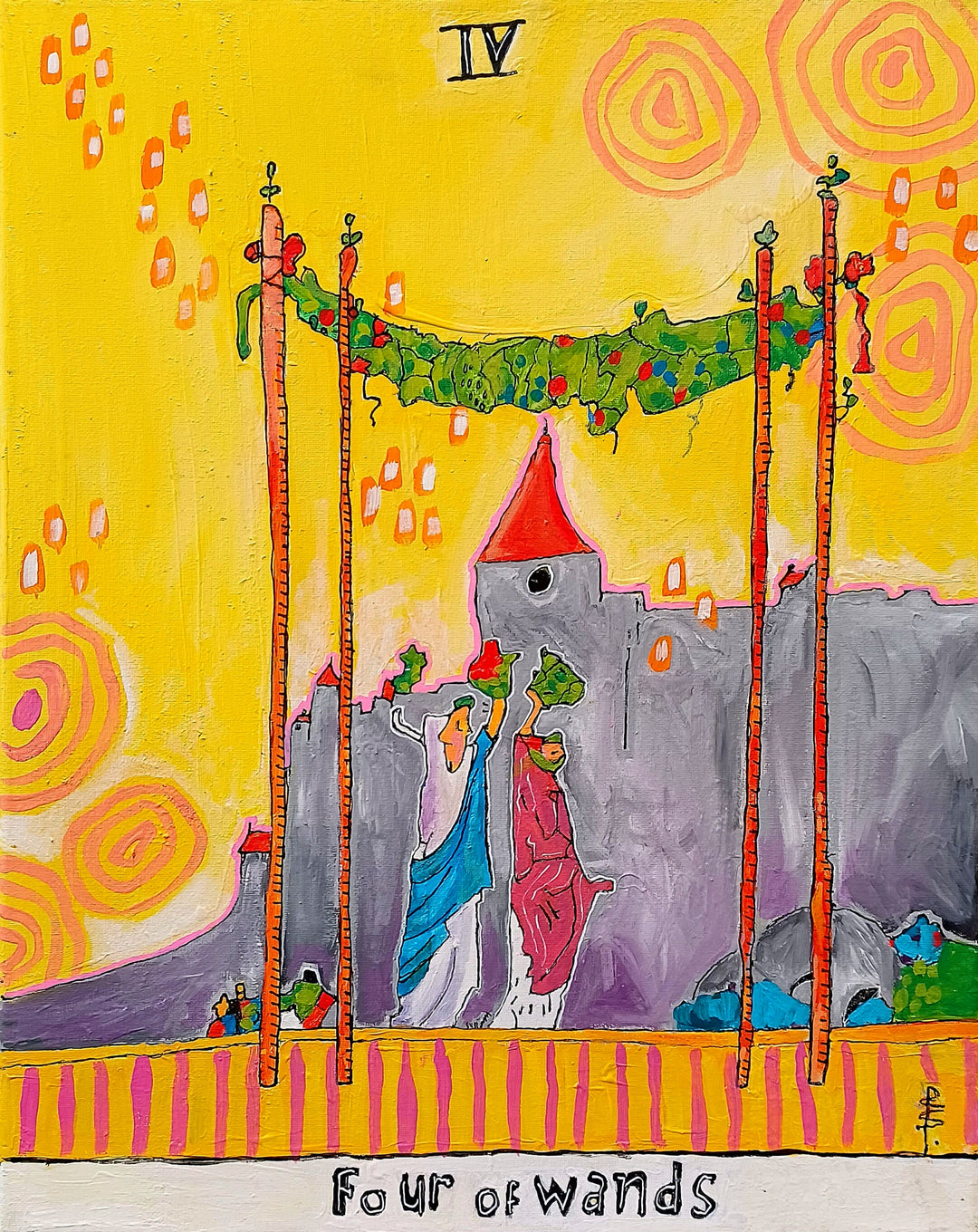 Four of Wands