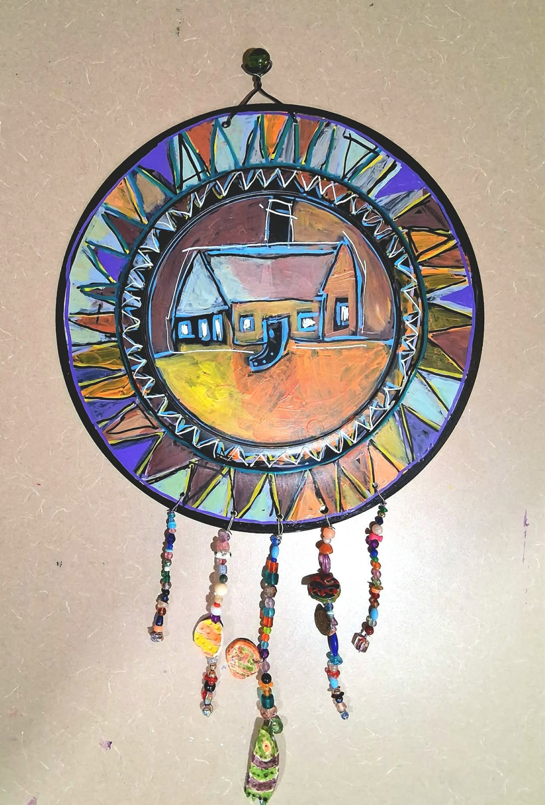 A House and Hanging Beads