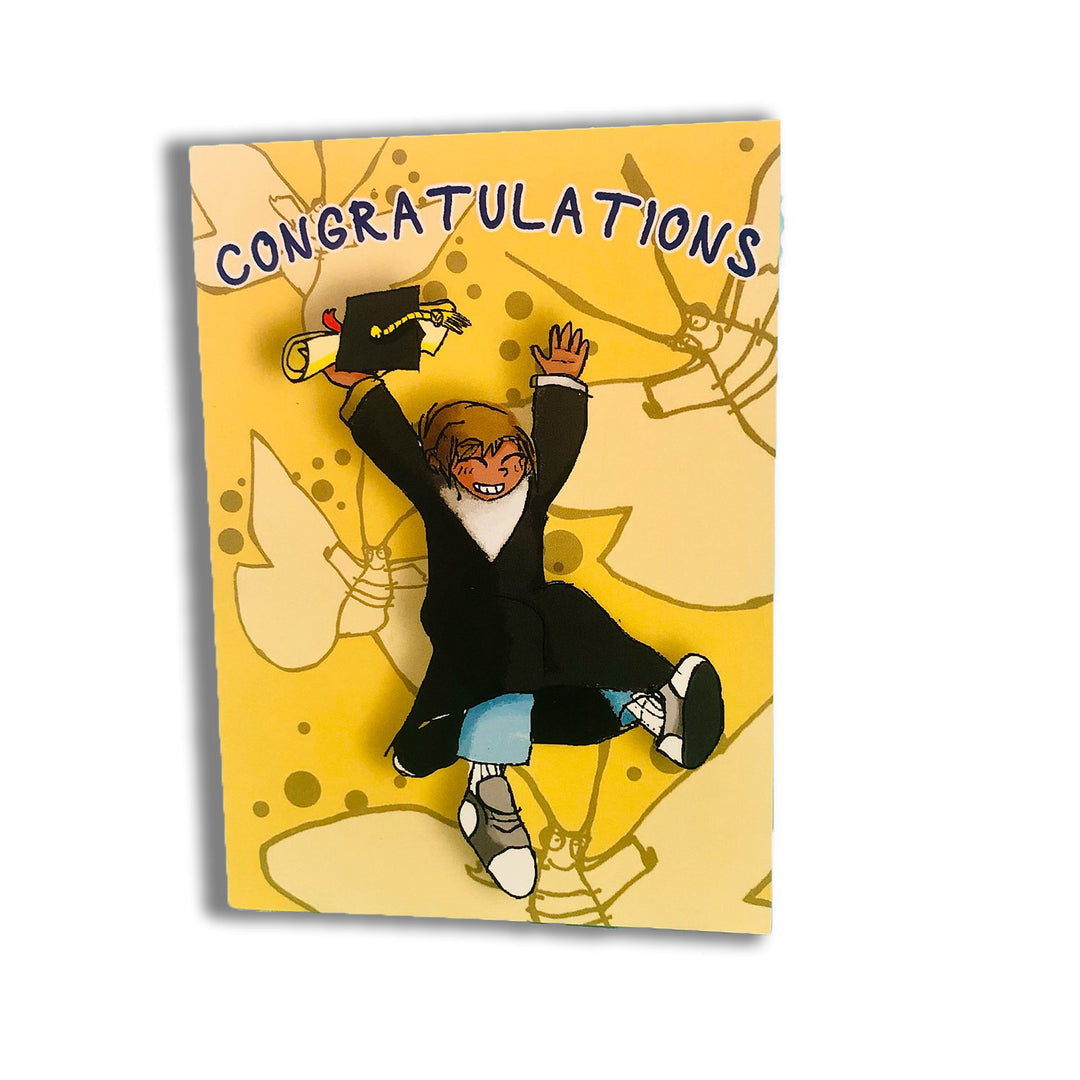 "Congrtulations" Graduation Greeting Card