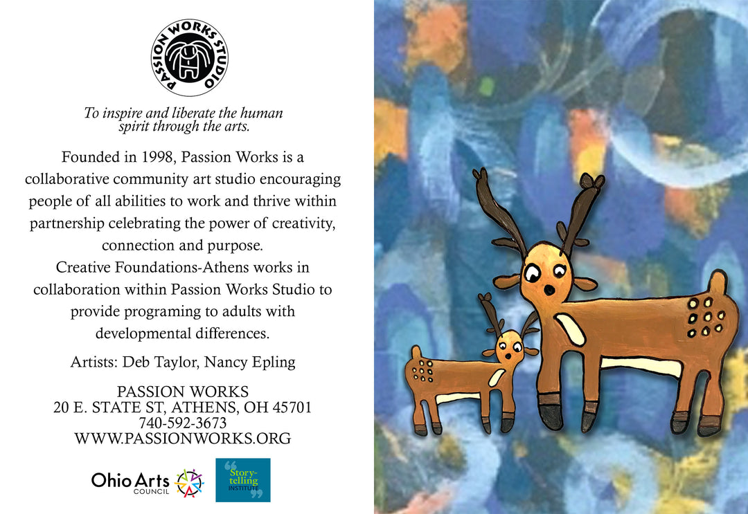 "Mama Reindeer" Greeting Card